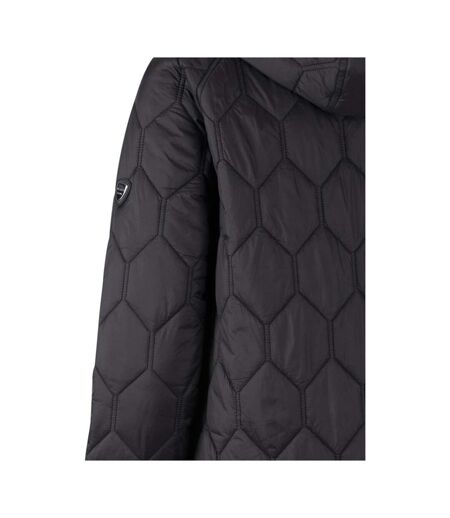Womens/ladies Phase Padded Jacket Black Trespass