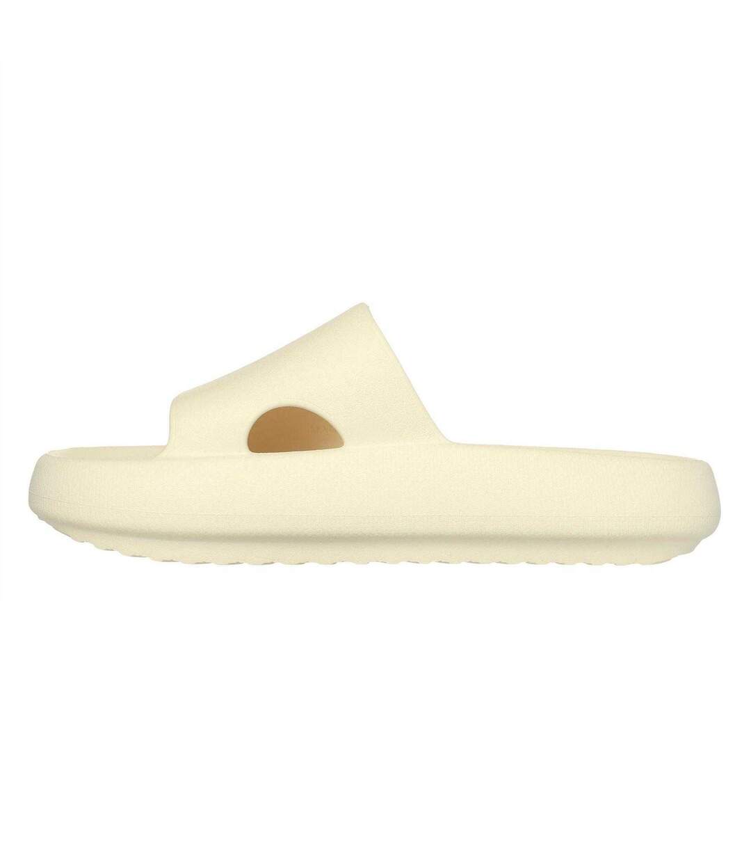 Claquettes Motif/style 1 Seule Sangle Femme Crème Skechers-2