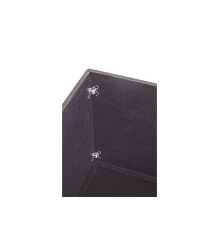 Coffret de Rangement Velours Idaya 65cm Anthracite