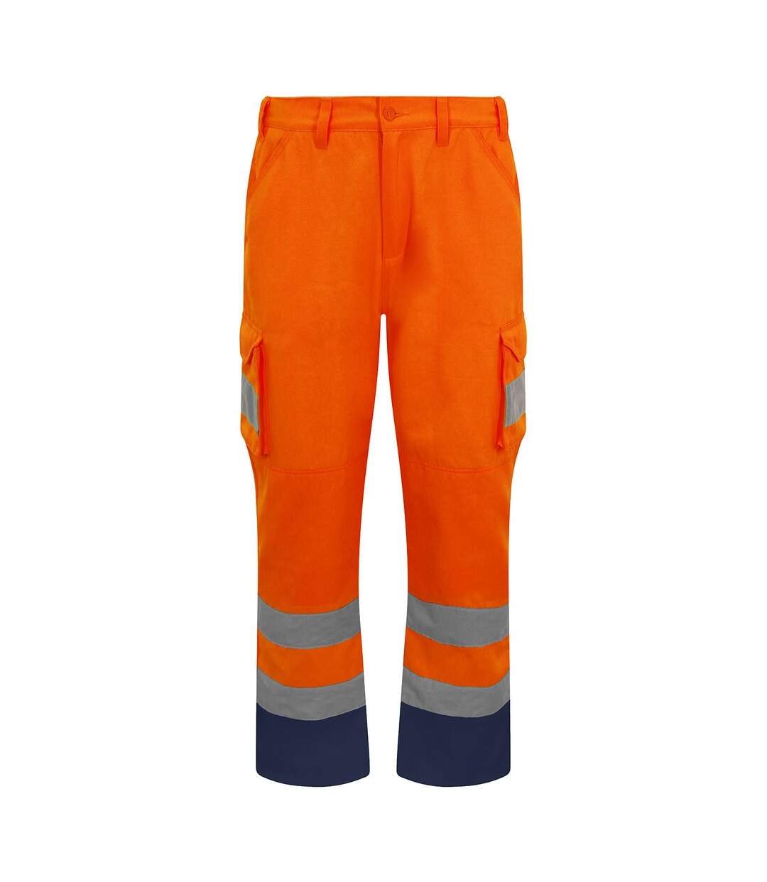 PRORTX Pantalon cargo haute visibilité pour hommes (Hi Vis Orange) - UTRW9197-1