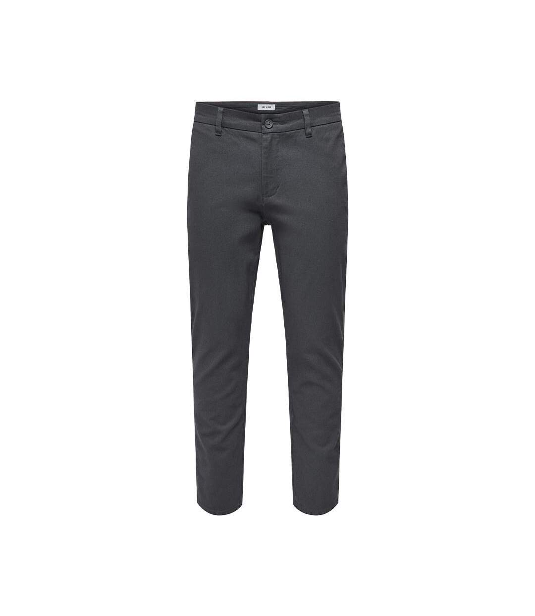 Chino Gris Homme Only & Sons Nicky Pete - W28-L30