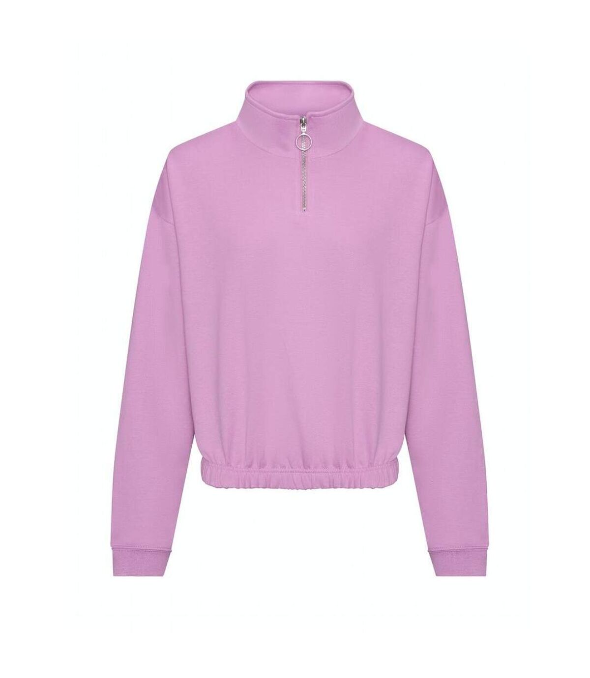 Awdis Womens/Ladies Cropped Sweatshirt (Lavender)