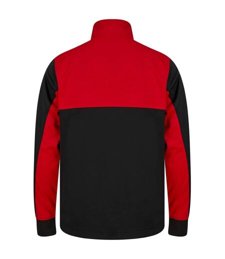 Haut De Survêtement Homme Noir Rouge Finden & Hales