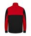 Haut De Survêtement Homme Noir Rouge Finden & Hales-2