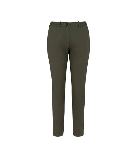 Womens/ladies Trousers Khaki Native Spirit
