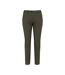 Womens/ladies Trousers Khaki Native Spirit-1
