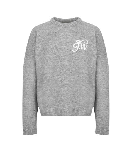 Sweat Motif/style Signature Homme Gris Chiné Jack Wills