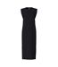 Womens/ladies Chilli Maxi Dress Black Pieces-2