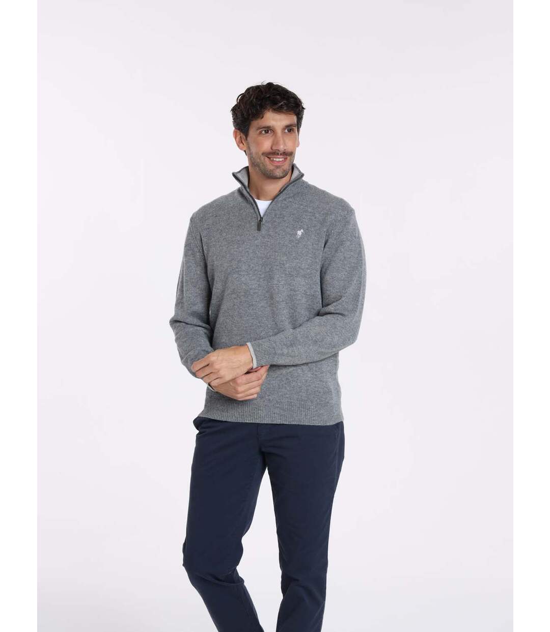 Pulls col camionneur  en laine PIO-2