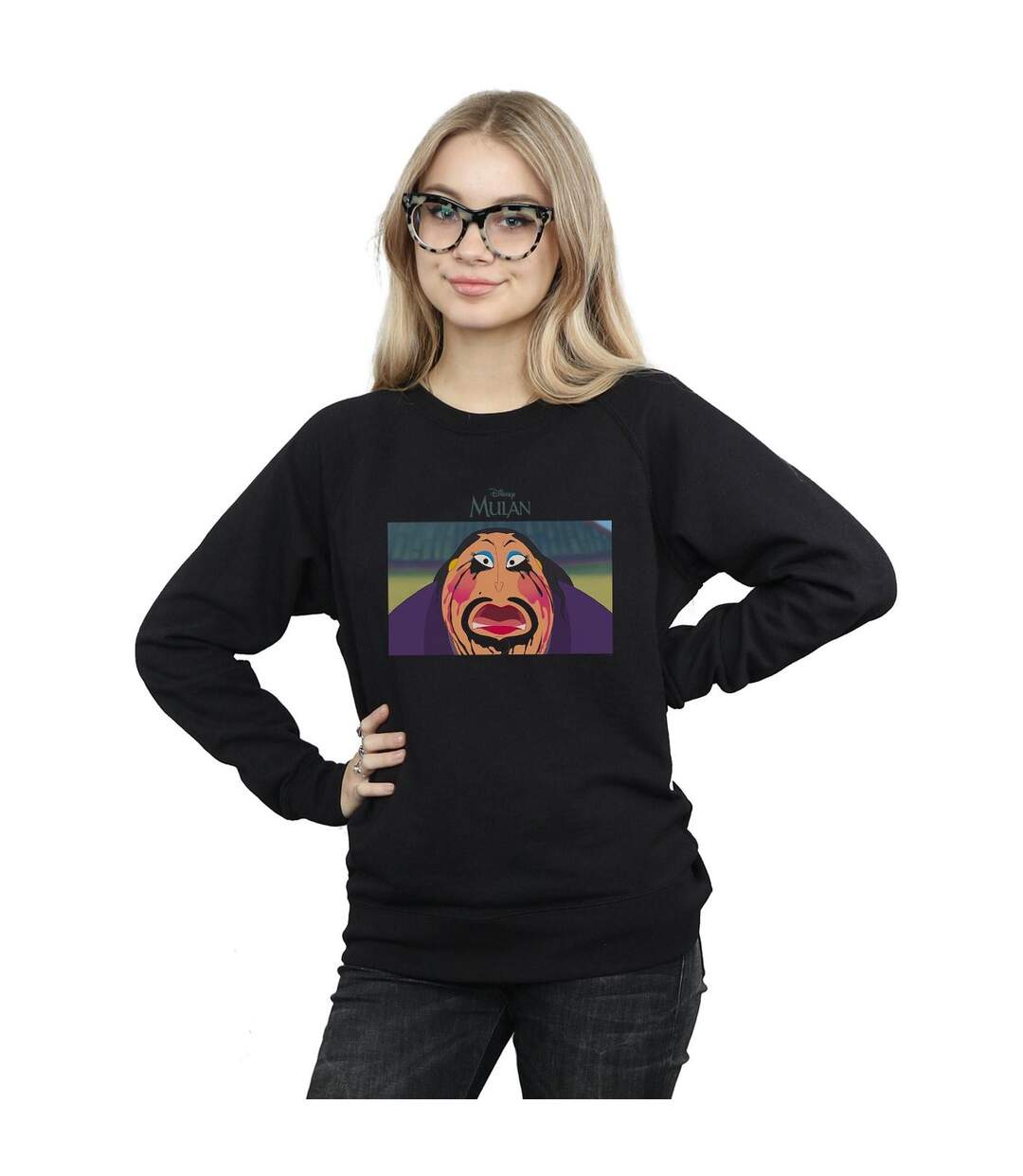 Disney - Sweat MULAN THE MATCHMAKER - Femme (Noir) - UTBI13763-2