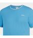 Mens Cotton T-shirt Bright Blue Slazenger-4