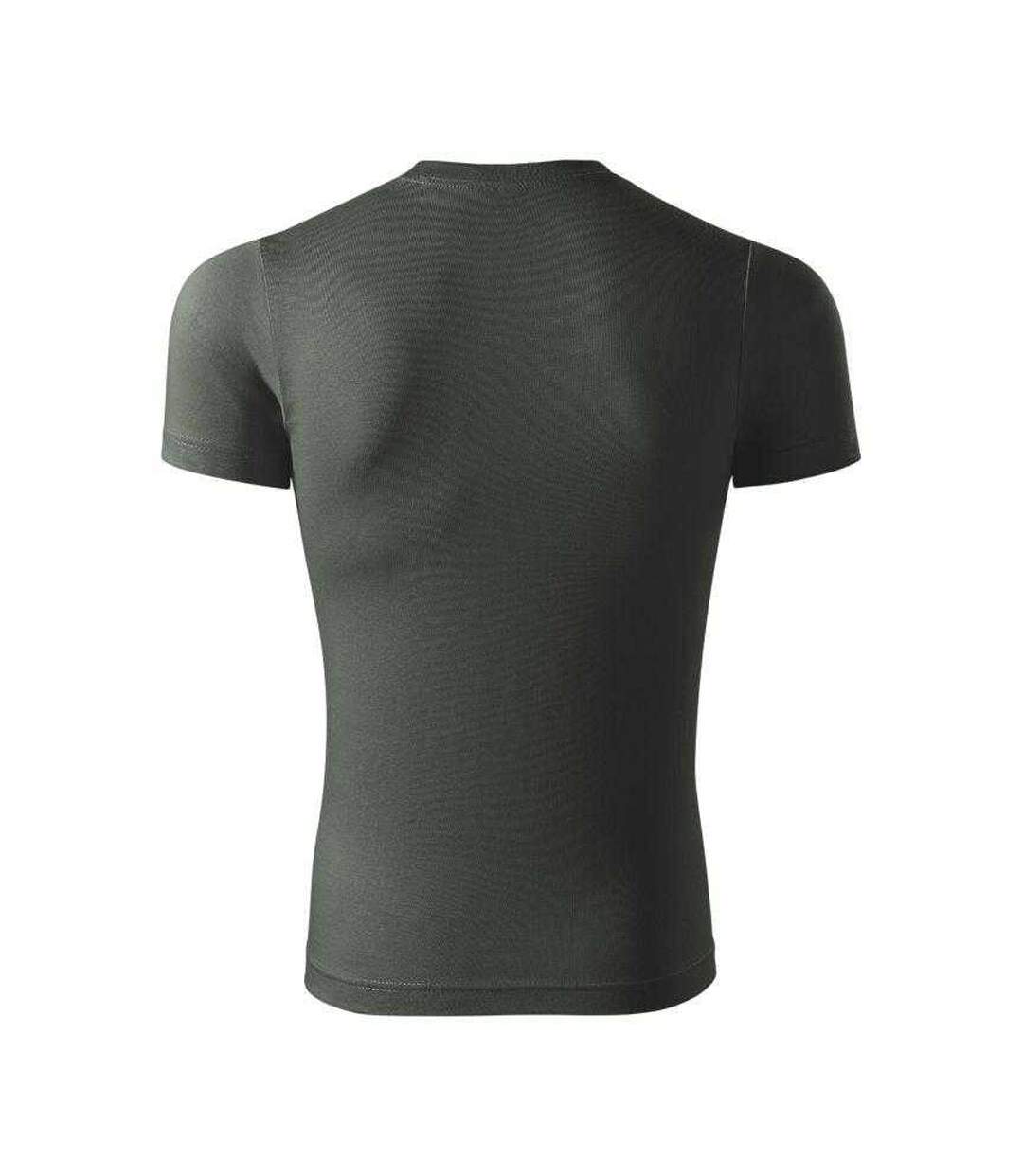 T-shirt Motif/style Peinture Homme Vert Malfini-2