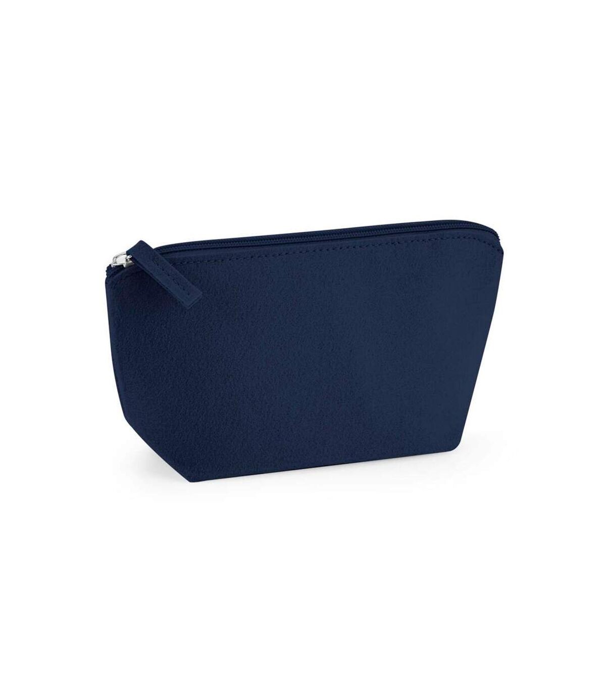 Bagbase Felt Accessory Bag (Navy) (18cm x 9cm x 19cm)