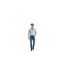 Mens Zipped Tailored Short-sleeved Polo Shirt Blue Paul Smith-1