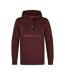 Sweat à capuche bordeaux homme petrol industries print-1