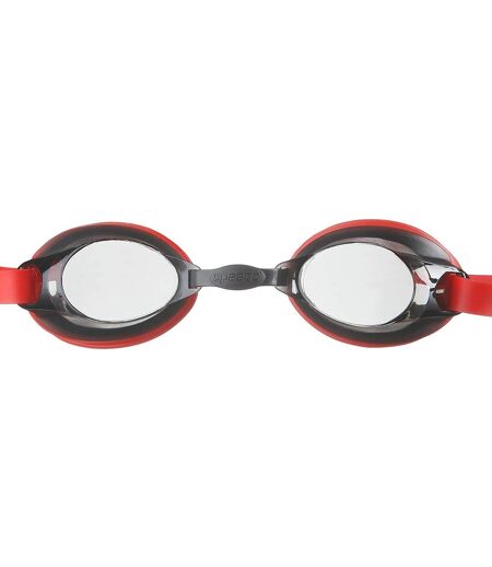 Speedo - Lunettes de natation JET - Unisexe (Rouge/noir) - UTRD531