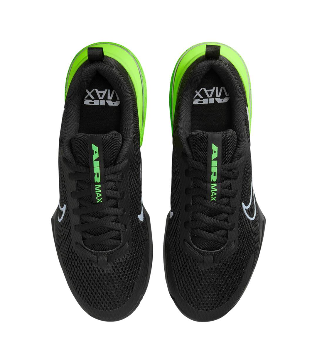 Baskets Alpha Homme Noir Vert Nike-3