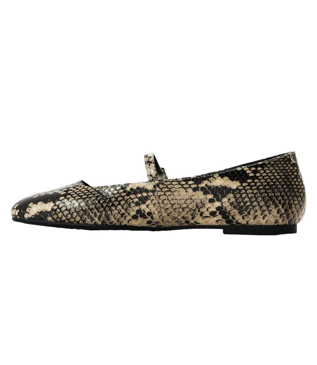 Womens/ladies Ezri Flat Pumps Light Beige Steve Madden-2