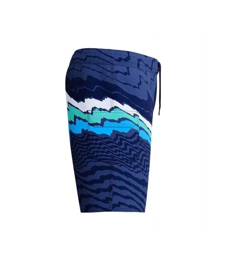 Boardshort Style À Rayures Homme Bleu Marine Speedo