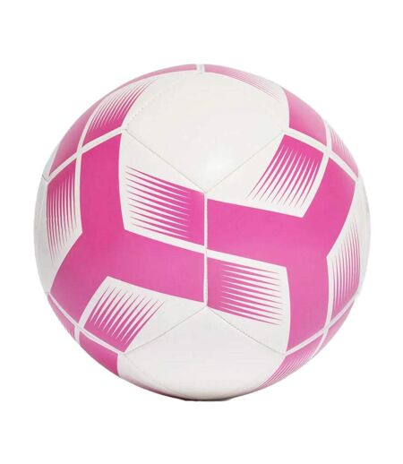 Ballon blanc/rose adidas starlancer - taille 5