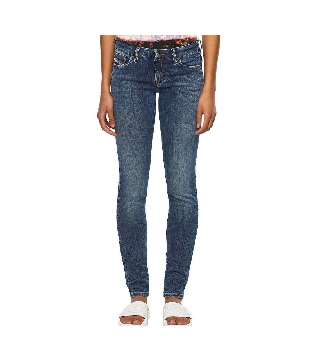 Jean Slim Bleu Femme Diesel Gracey - 23-1