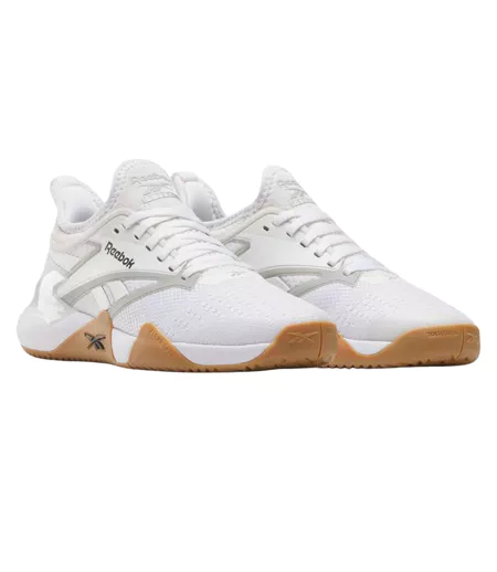 Baskets Nano Court Adulte Blanc Noir Reebok