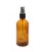 Flacon Pulvérisateur en Verre Teinté 100ml Marron-1