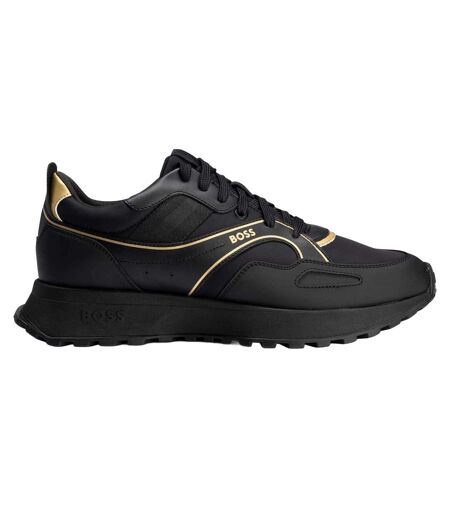 Baskets Jonah Homme Noir Jaune Or Boss