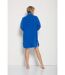 Robe de chambre brodée ligne courte-2