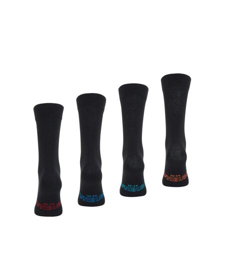 Lot de 4 paires de chaussettes hautes crew Ecopack Athena