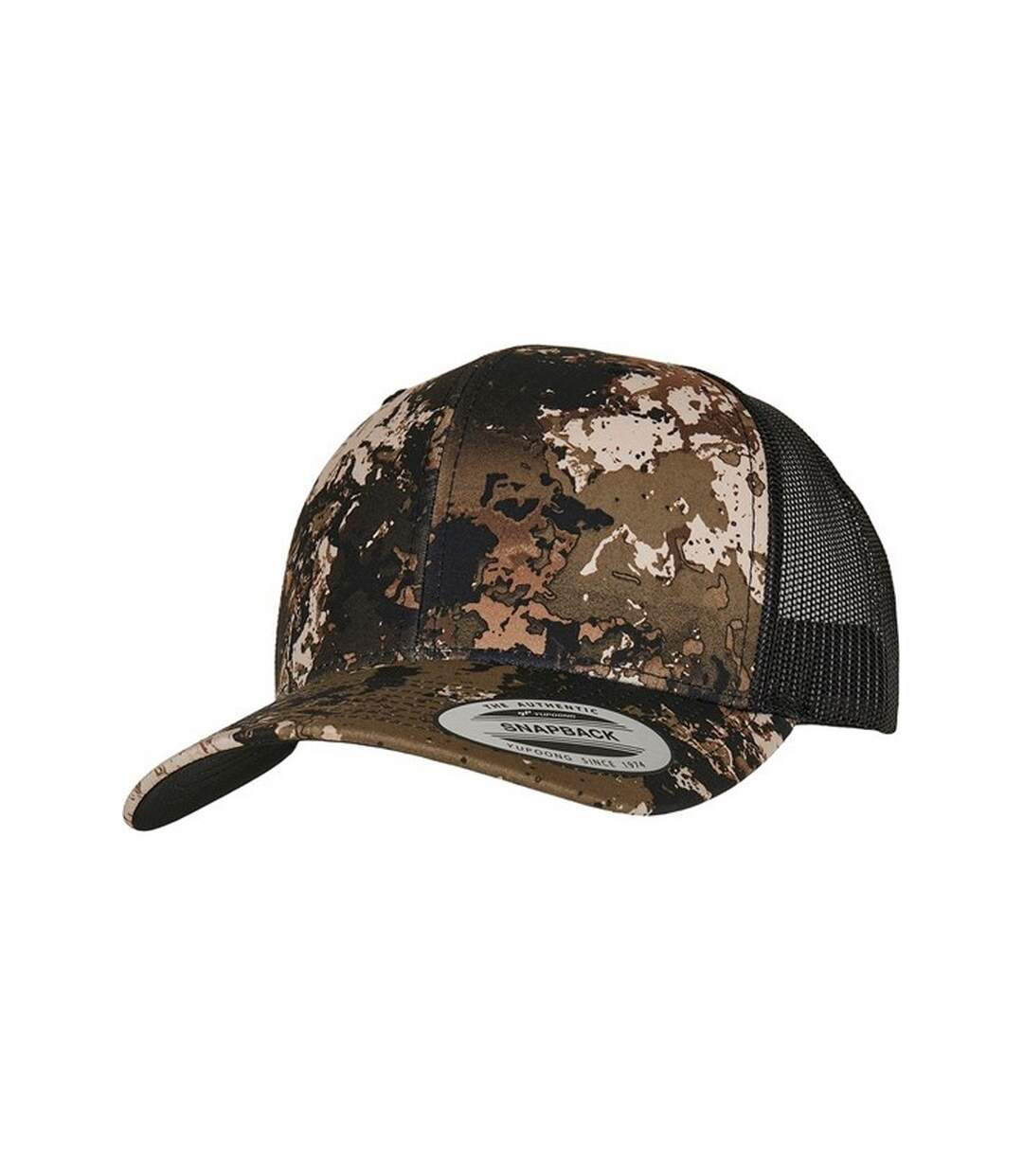 Casquette trucker veil adulte marron Flexfit-4