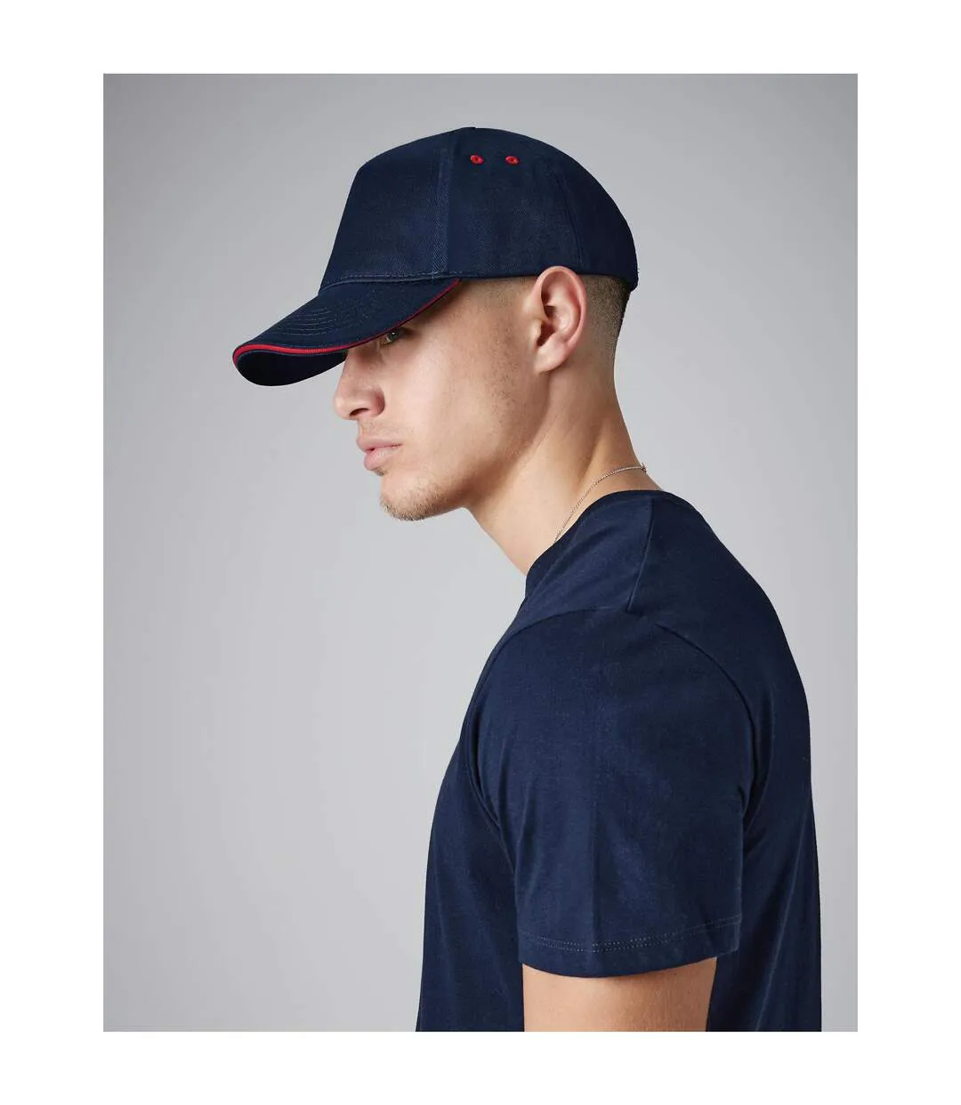 Casquette Ultimate Adulte Noir Blanc Beechfield-1