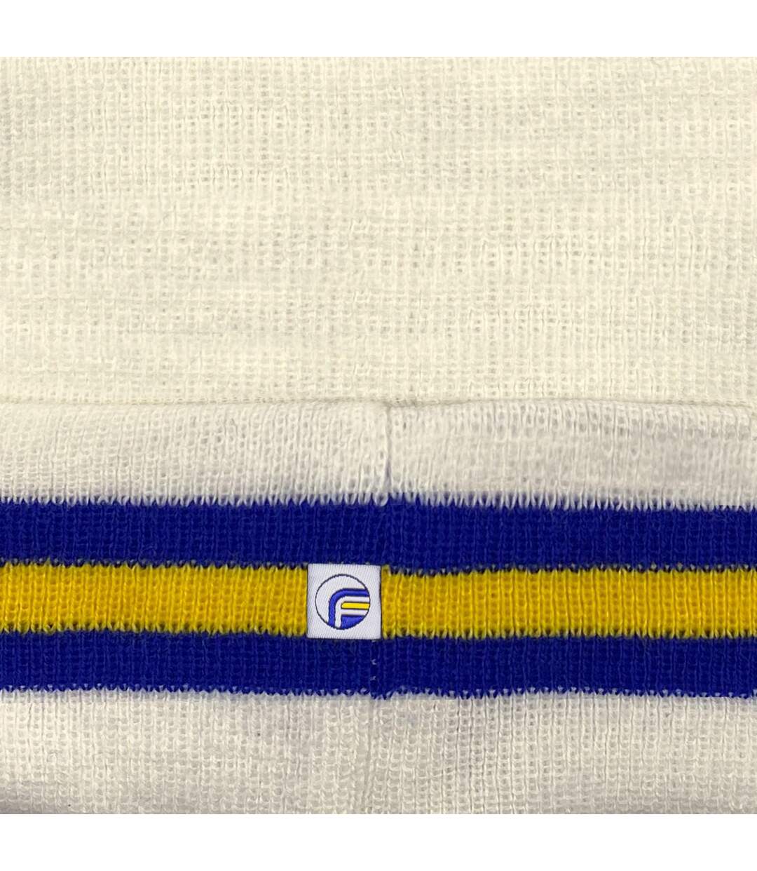 Unisex Adult Leeds Bobble Hat White Fan Originals-3