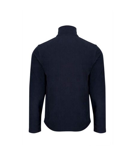 Mens honesty made recycled fleece jacket navy Regatta