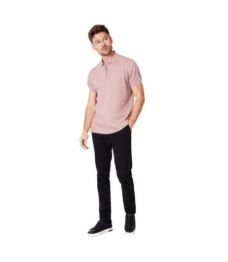 Polo homme rose Burton Burton