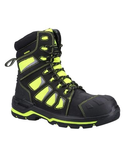 Bottines De Sécurité Radiant Adulte Noir Jaune Amblers
