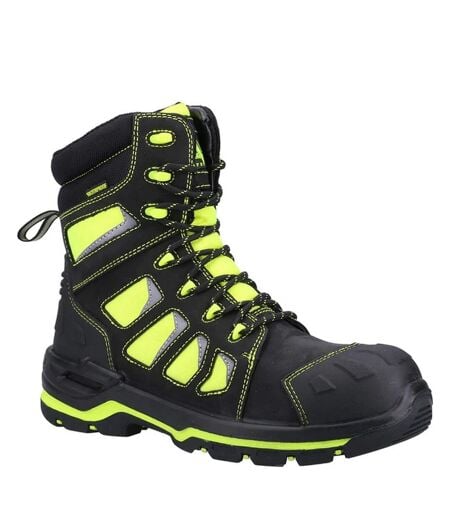 Bottines De Sécurité Radiant Adulte Noir Jaune Amblers