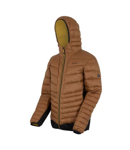 Veste Hybride Leedre Homme Marron Noir Regatta