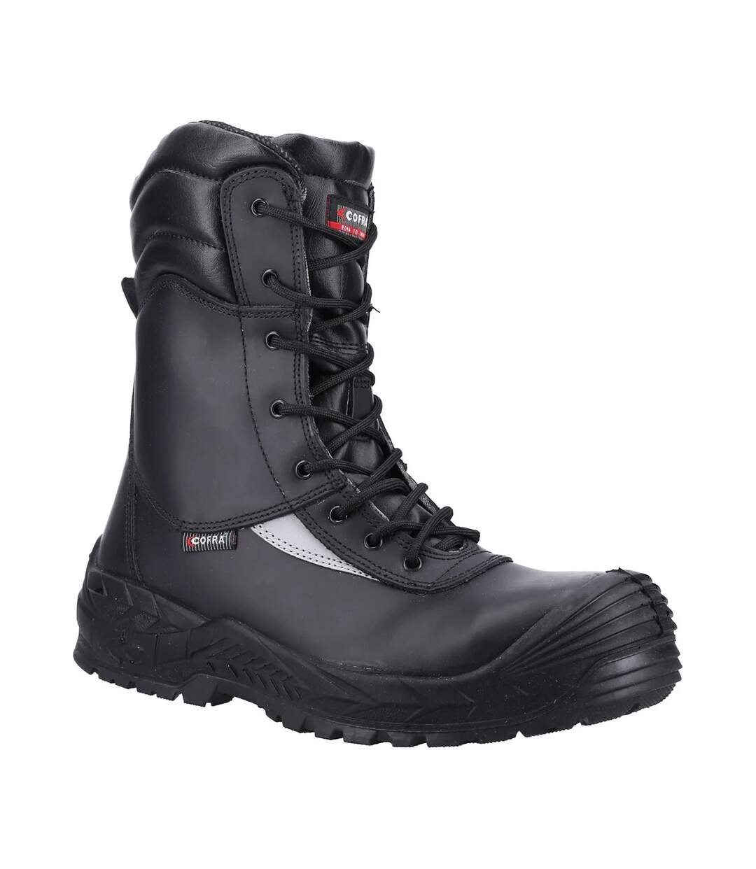 Bottes De Sécurité En Cuir Off Shore Pour Hommes Noir Cofra-1