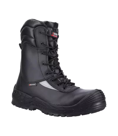 Bottes De Sécurité En Cuir Off Shore Pour Hommes Noir Cofra