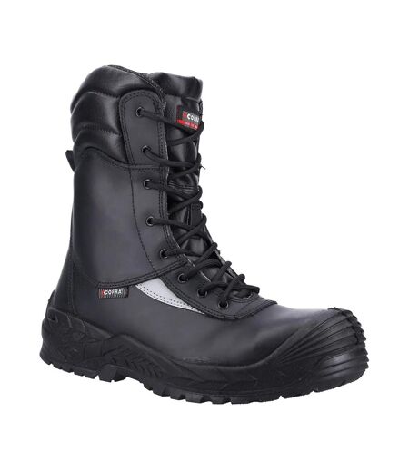 Bottes De Sécurité En Cuir Off Shore Pour Hommes Noir Cofra