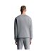 Sweat Uni À Col Ras-du-cou Homme Gris Chiné Lyle & Scott-3