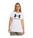 T-shirt Sportstyle Femme Blanc Under Armour-1