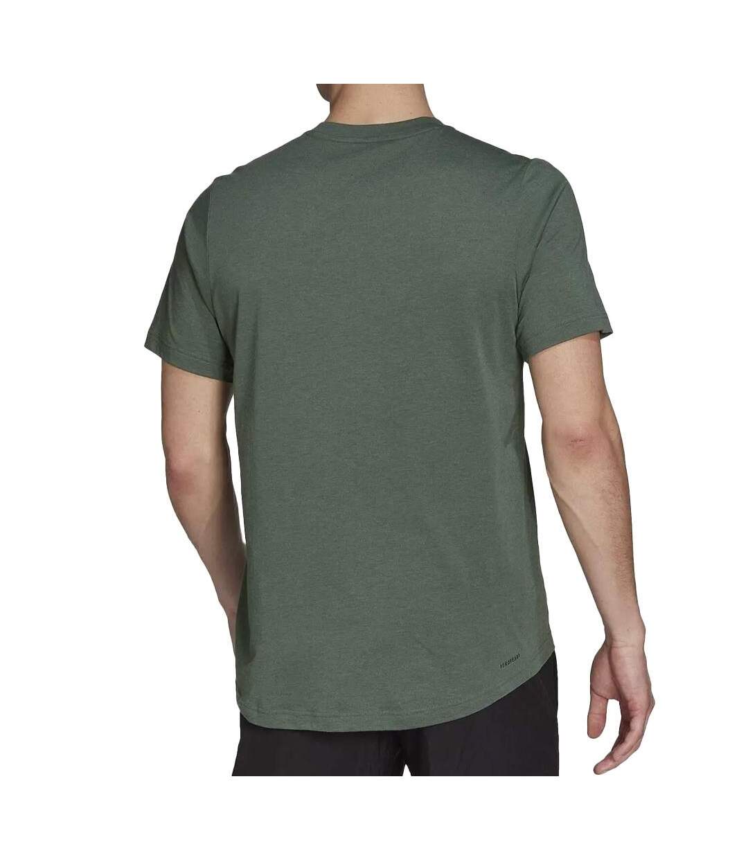 T-Shirt vert homme adidas m fr-2