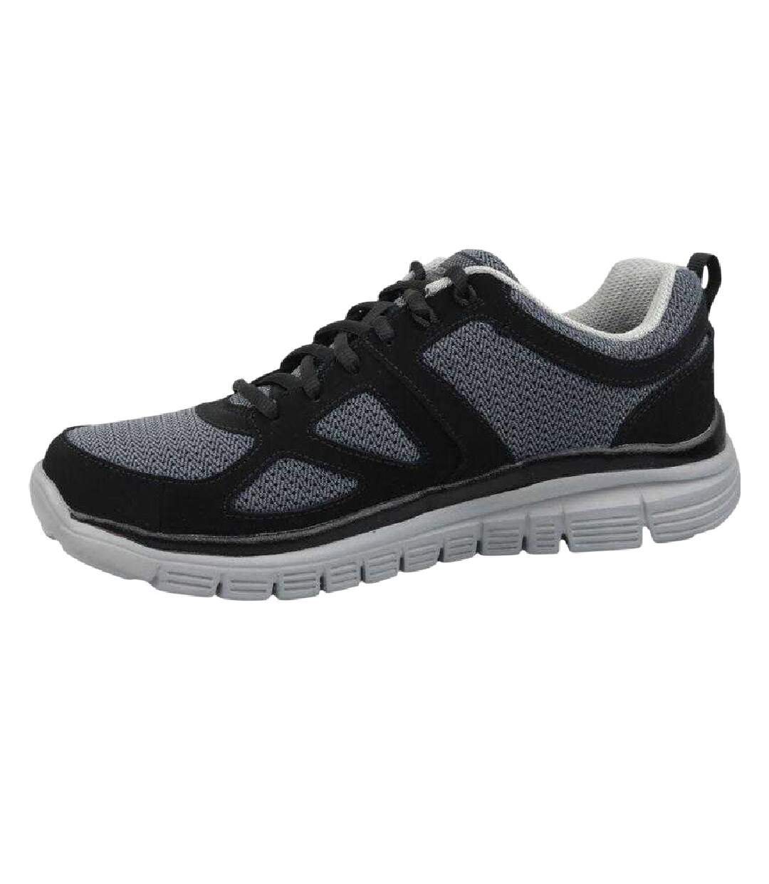 Chaussures Burns Agoura Homme Noir Skechers-2
