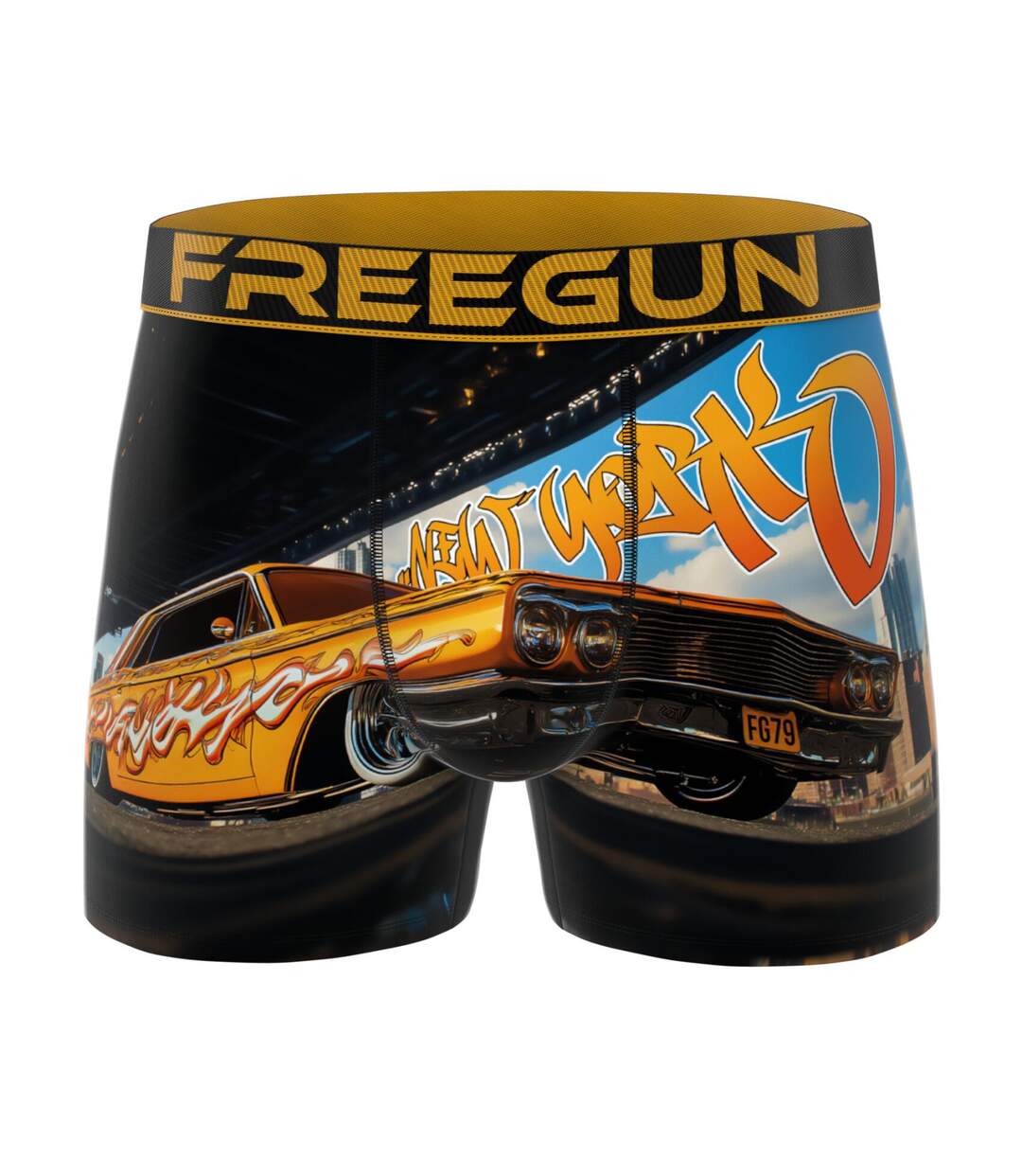 Lot de 3 boxers homme collection Racers Freegun-5