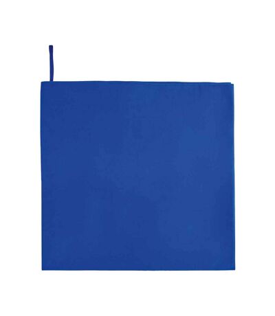 Atoll 100 microfibre bath sheet one size royal blue SOLS