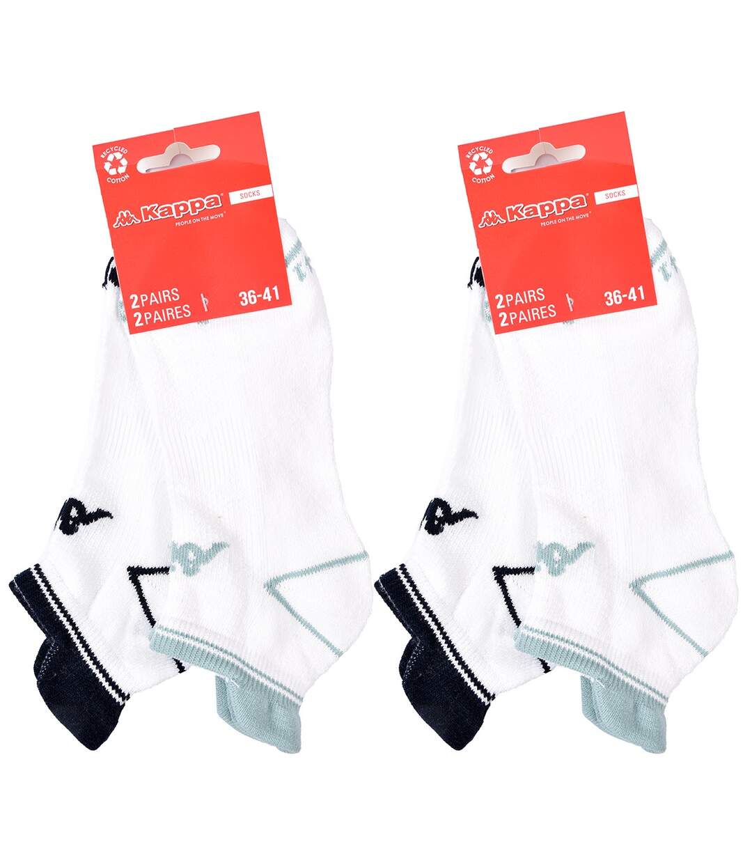 Chaussettes Femme KAPPA 4 paires PREMIUM SNEAKER 2087BL-4