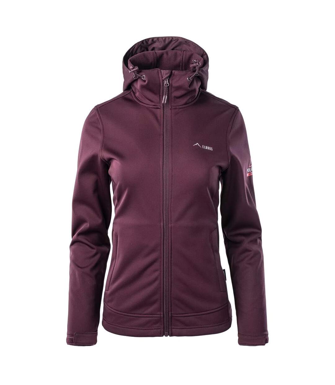 Veste softshell ifaro femme bordeaux Elbrus