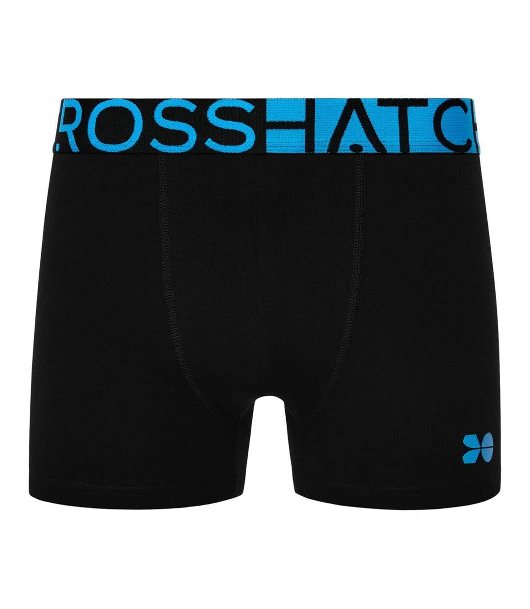 Boxers Dumas Homme Bleu Crosshatch-3